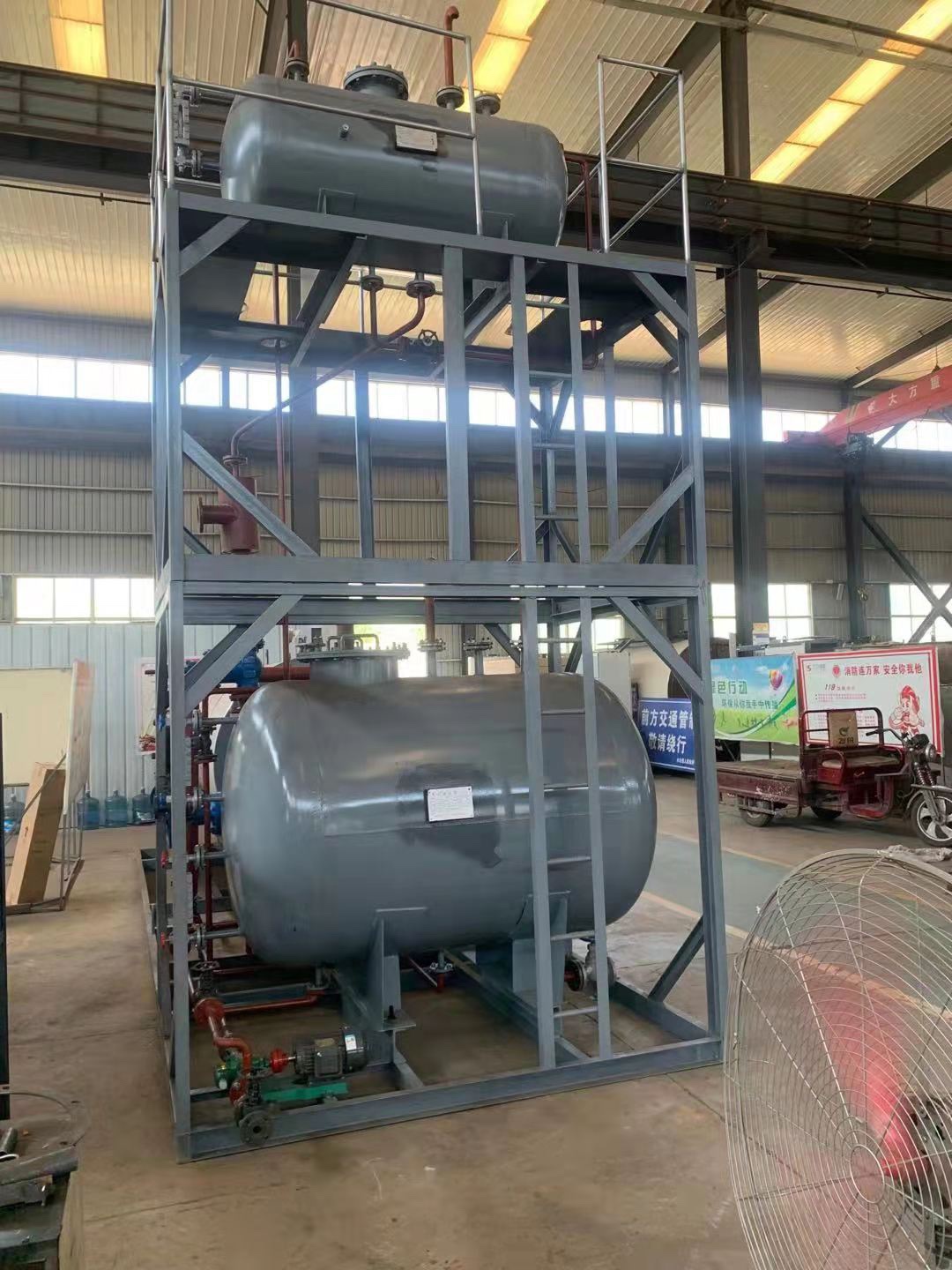 撬裝式導(dǎo)熱油鍋爐